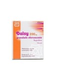 Dalsy 200 mg granulado efervescente 20 sobres