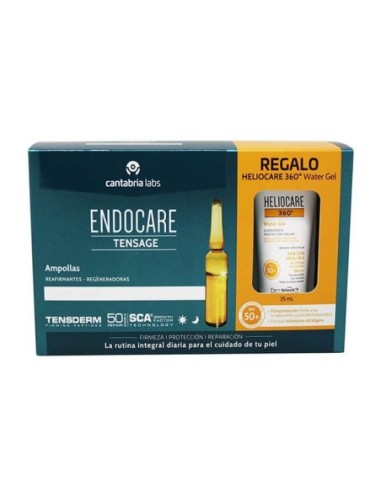 Endocare Pack Tensage 20 Ampollas de 2 ml + Endocare Cellage Serum
