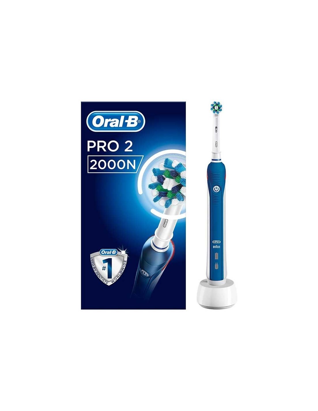 Oral-B Cepillo de dientes eléctrico con batería micro pulso, suave, 2  unidades