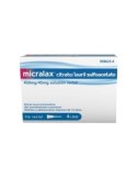 MICRALAX CITRATO/LAURIL SULFOACETATO 450mg/45mg solución rectal