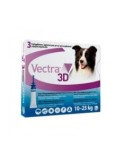 Vectra 3D 3 Pipetas Spot-on Para perros medianos entre 10 y 25 kg