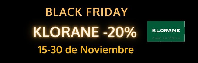 20% descuento Klorane en Black Friday