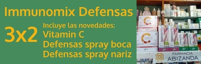 promoción defensas aboca immunomix 3x2